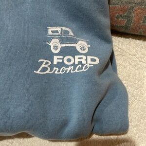 Youth medium size 8  hoodie Bronco